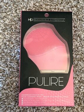 New With Tags 7 Speed Pulire Waterproof Facial Cleansing Brush- Hypoallergenic